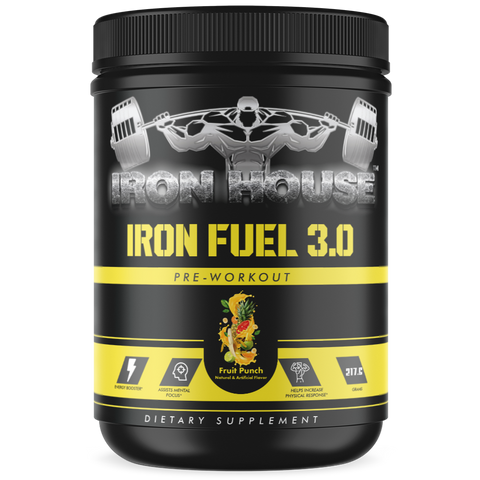 IRON FUEL 3.0 PRE-WORKOUT (Fruit Punch)